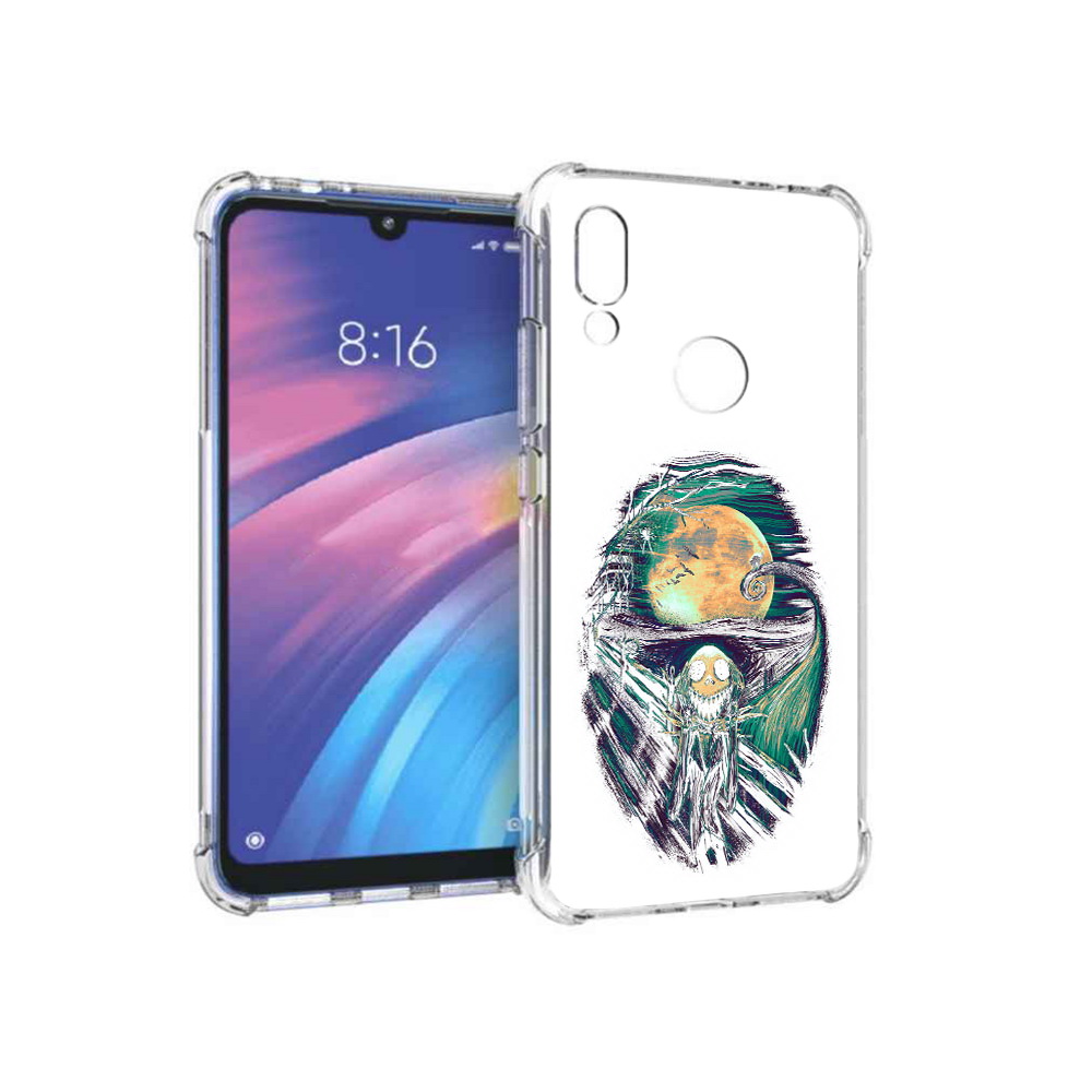 

Чехол MyPads Tocco для Xiaomi Redmi Y3 зубастое существо абстракция, Прозрачный, Tocco