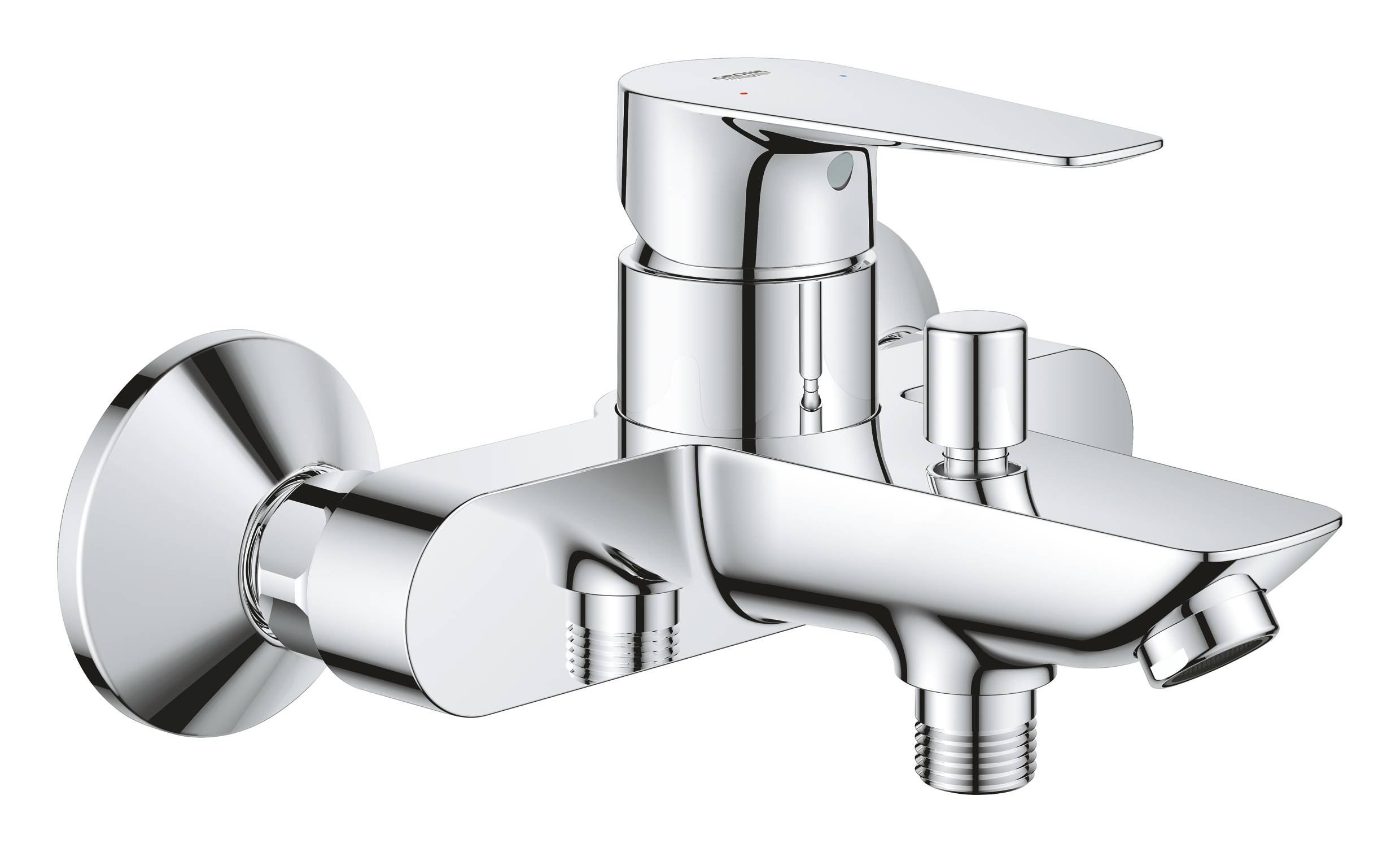 фото Смеситель для ванны grohe start edge, хром (23348001)