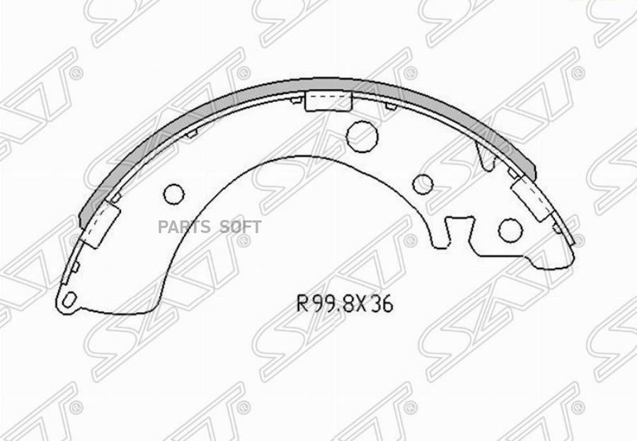 

Колодки Тормозные Зад Honda Civic Ej#/Ek#/Eu#/Hr-V Gh# Sat арт. ST-43153-SE0-003