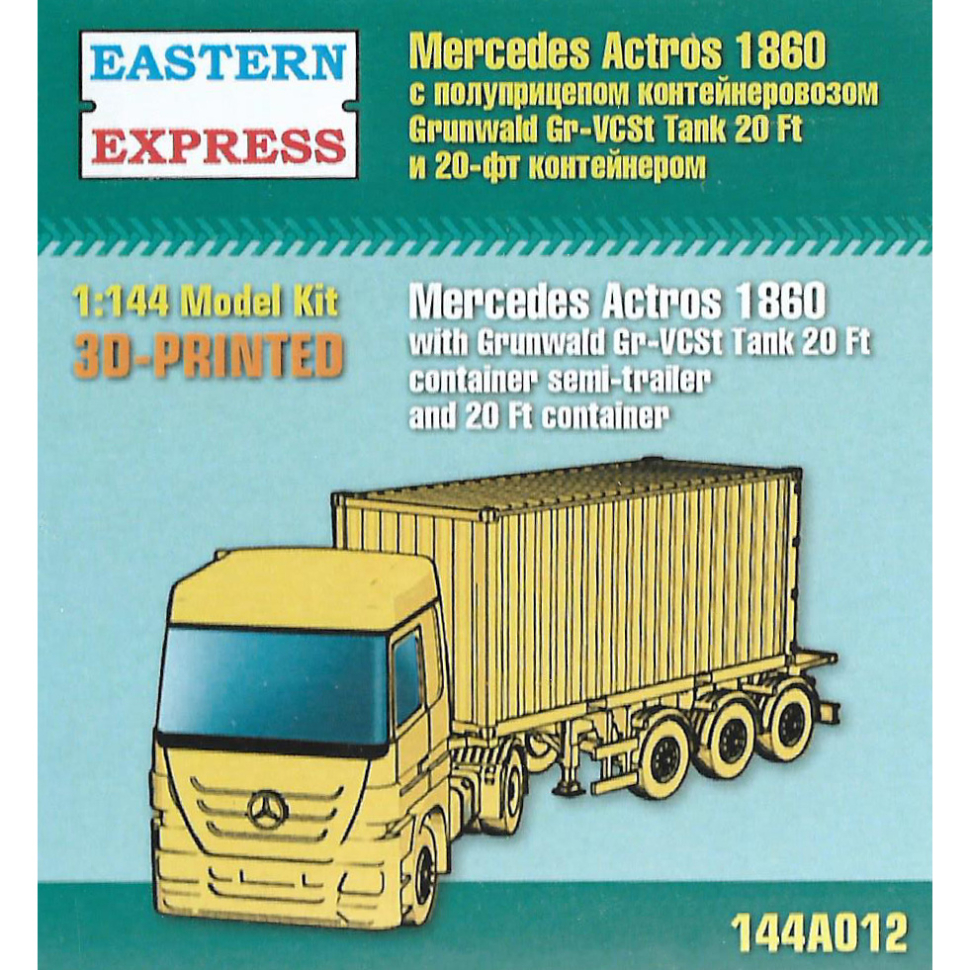 

Сборная модель EASTERN EXPRESS автомобиль Mercedes Actros 1860 с полуприцепом