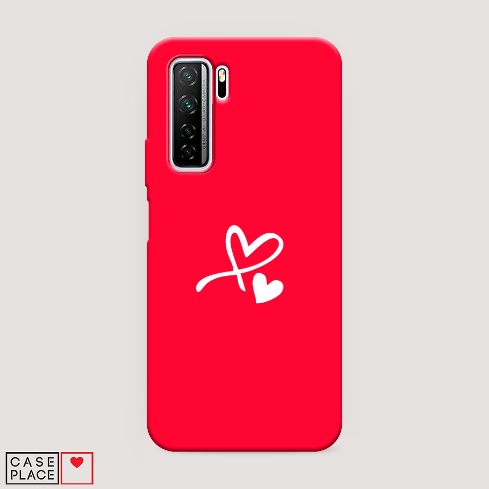 

Чехол Awog на Honor 30S Global/Huawei P40 Lite 5G/Nova 7 SE "Сердечко минимализм"
