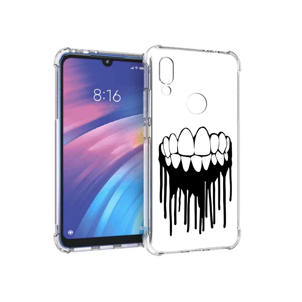 

Чехол MyPads Tocco для Xiaomi Redmi Y3 зубы, Прозрачный, Tocco