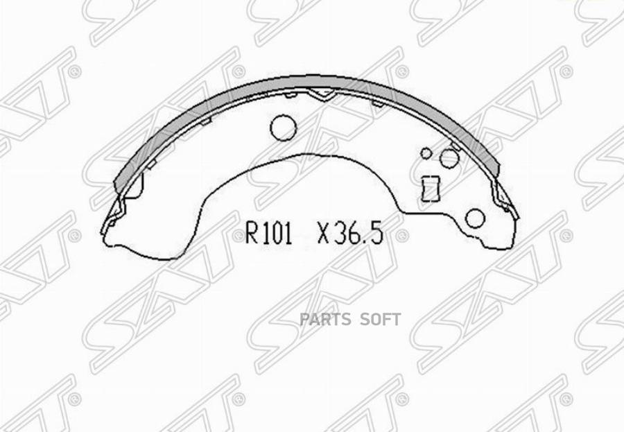 

Колодки Тормозные Зад Nissan Almera Ii N16e Sat арт. ST-44060-8M126