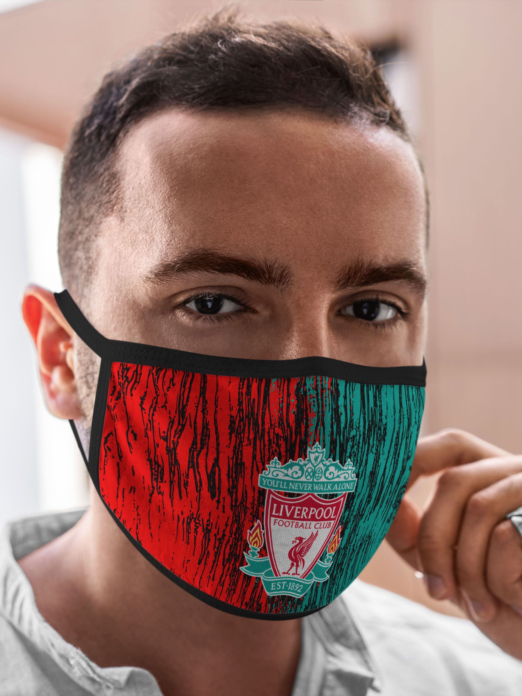 

Многоразовая маска унисекс Burnettie Liverpool Liverpool., Разноцветный, Liverpool Liverpool.