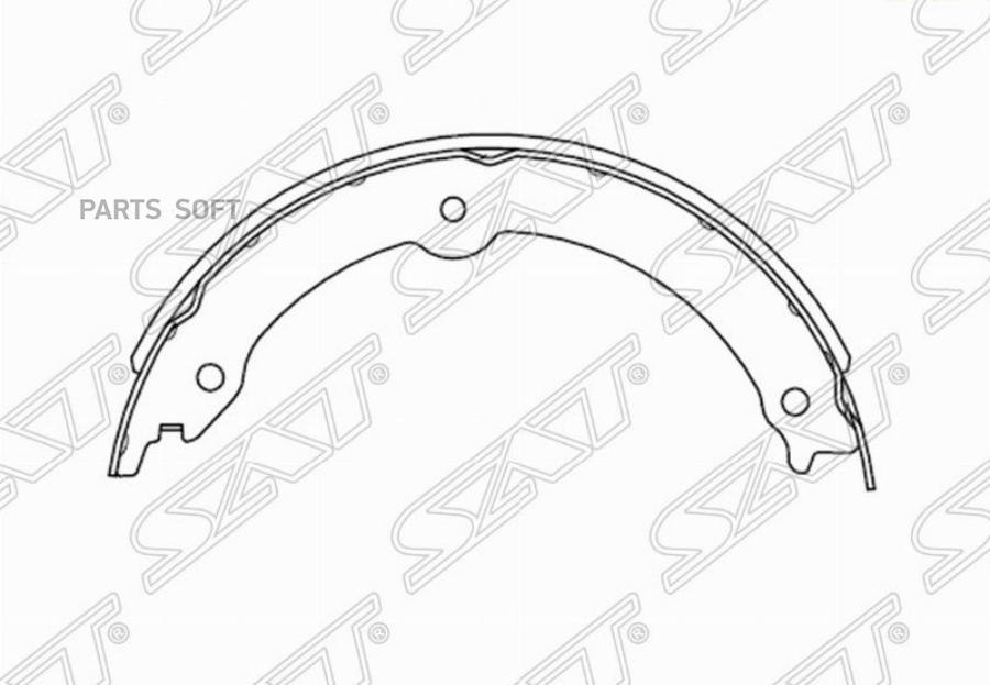 

Колодки ручного тормоза TOYOTA LAND CRUISER 200/TUNDRA/SEQUOIA 07- (комплект 4шт) SAT