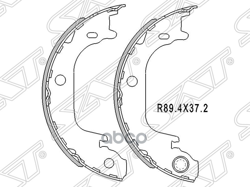 

Колодки Ручного Тормоза Toytoa Prius Zvw4# Sat арт. ST-46550-47010