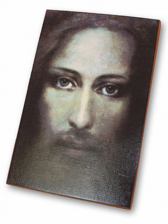 

Икона Иисуса Плащаница, под старину, 15х23 см