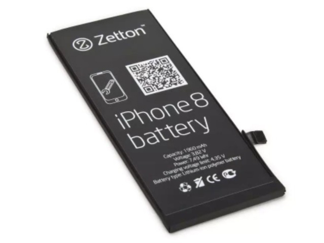 фото Аккумулятор zetton для apple iphone 8 1960mah ztbati8