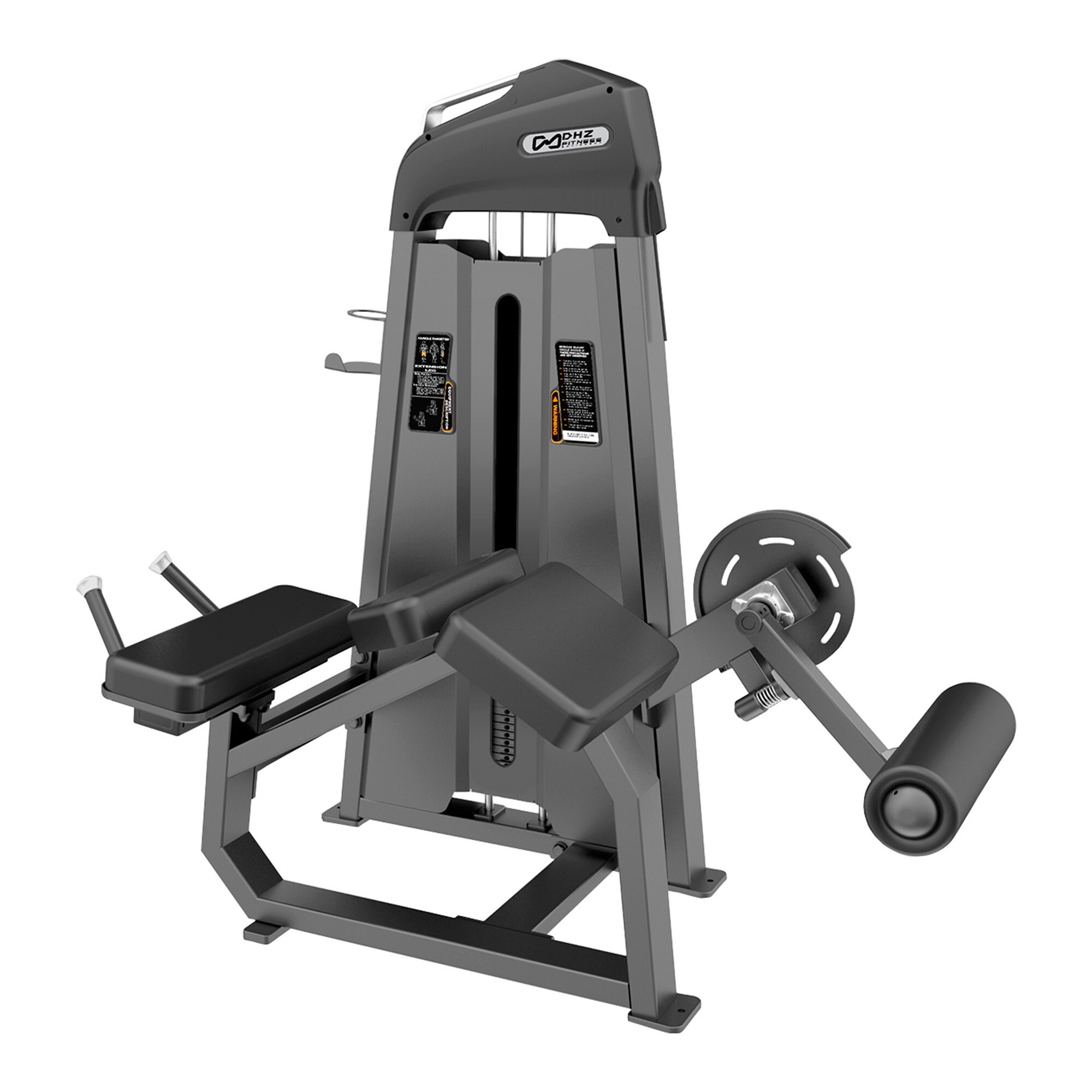

Сгибание ног лежа (Prone Leg Cur) DHZ E-3001. Стек 94 кг, Серый;черный, E-3001