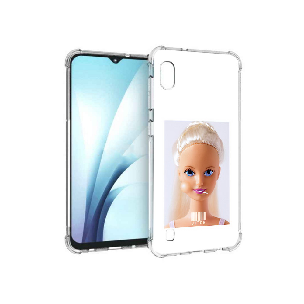 

Чехол MyPads Tocco для Samsung Galaxy A10 барби (PT147645.531.226), Прозрачный, Tocco