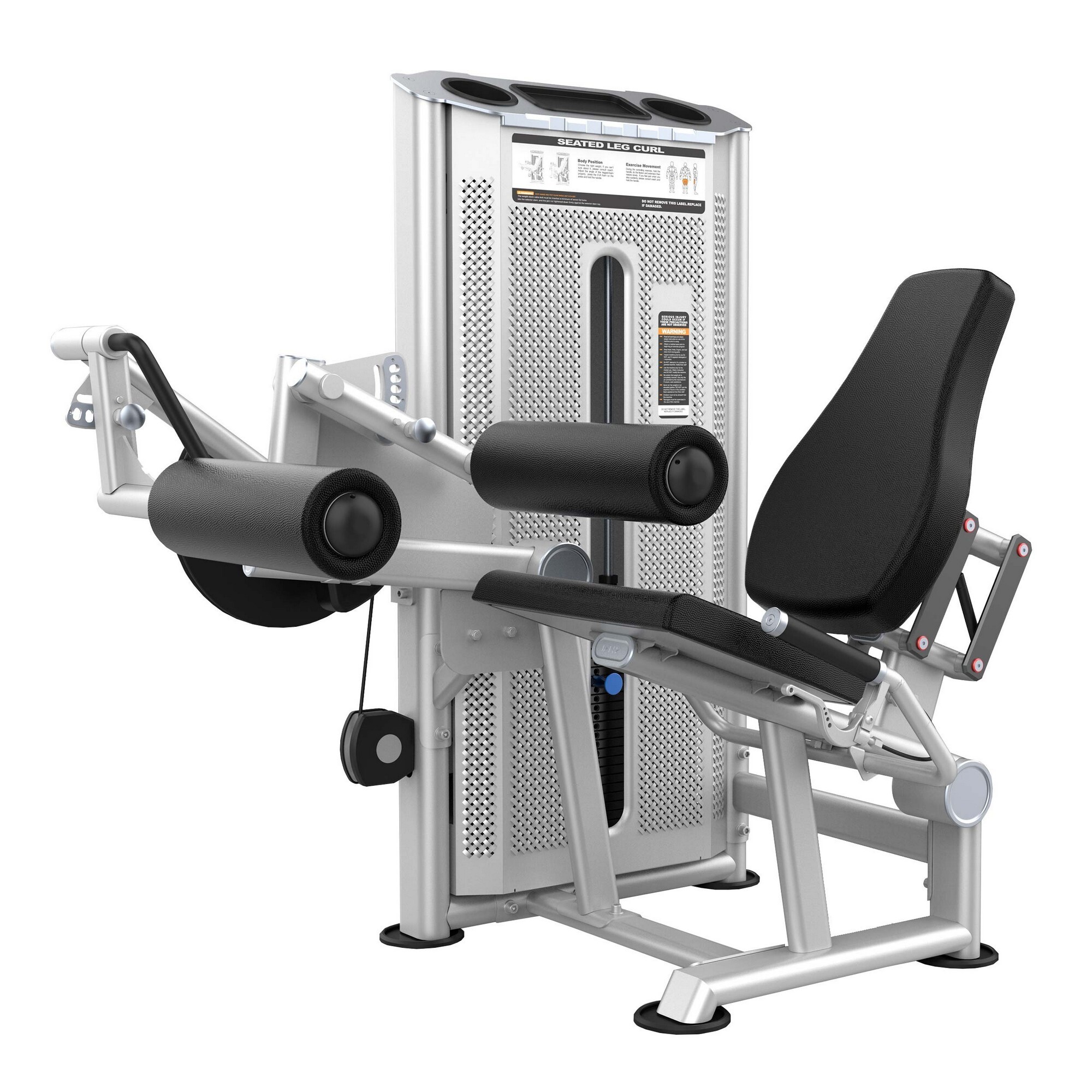 

Сгибание ног сидя (Seated Leg Cur) DHZ U-2023. Стек 109 кг, Серебристый;серый, U-2023