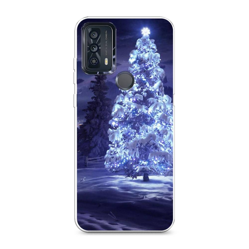 

Чехол для TCL 20B "Зима 4", Синий;черный;белый, 290750-2