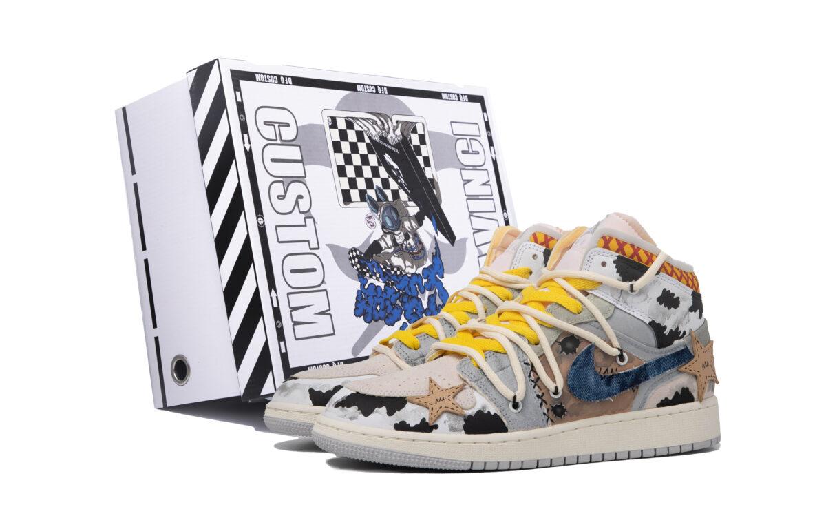 

Кеды унисекс Jordan Air Jordan 1 Mid SE Craft GS разноцветные 37.5 EU, Разноцветный, Air Jordan 1 Mid SE Craft GS