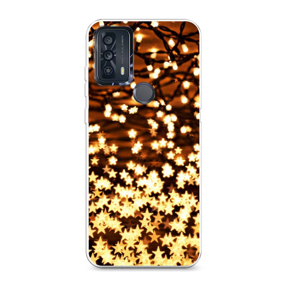 

Чехол для TCL 20B "Новогодняя гирлянда", Золотистый, 290750-5