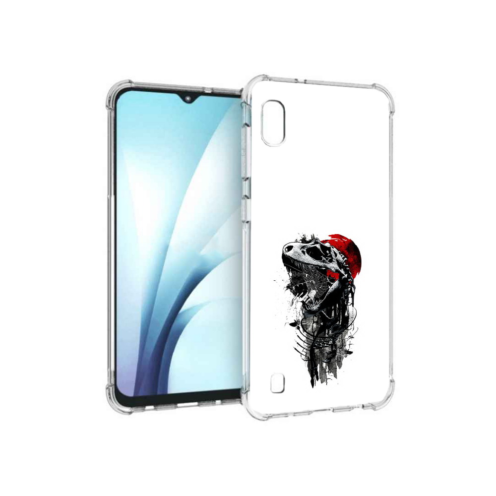 

Чехол MyPads Tocco для Samsung Galaxy A10 вымерший динозавр (PT147645.531.284), Прозрачный, Tocco