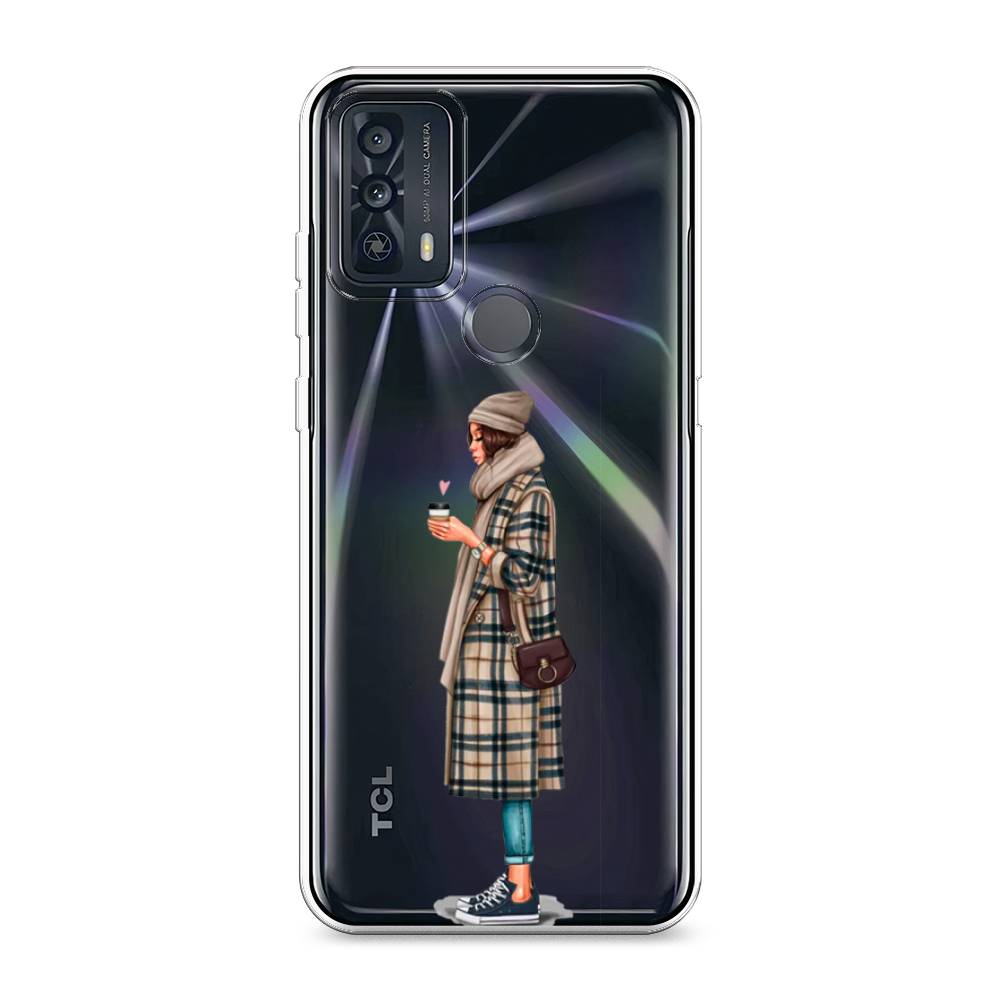 

Чехол для TCL 20B "Утренний кофе", Коричневый;бежевый, 290750-6