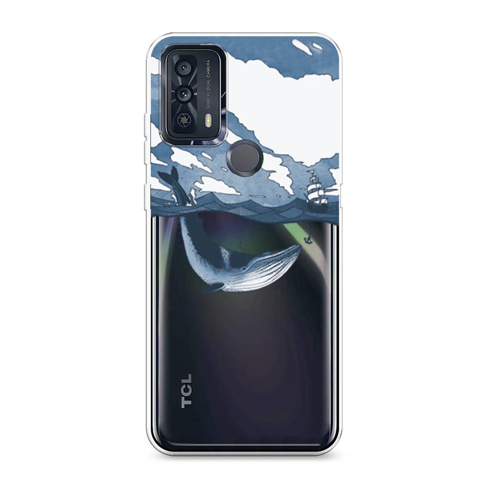 

Чехол для TCL 20B "Большой кит", Синий, 290750-1