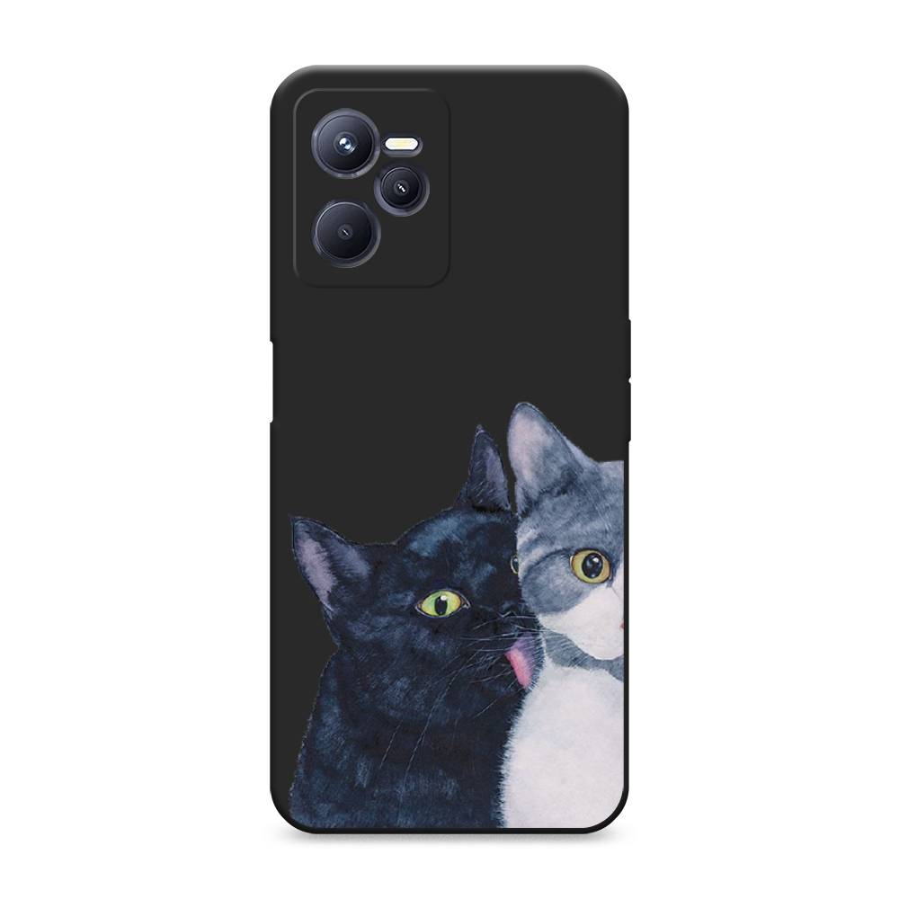

Чехол Awog на Realme C35 "Кошачья любовь", 259252-1