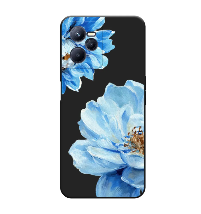 

Чехол Awog на Realme C35 "Голубые клематисы", Разноцветный, 259252-1