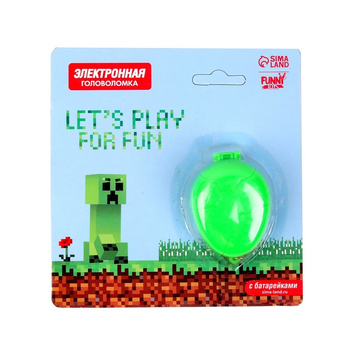 

Электронная игра Let's play for fun, цвет МИКС, Разноцветный