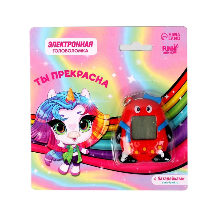 

Электронная игра «Ты прекрасна!», цвет МИКС, 168 персонажей, Разноцветный