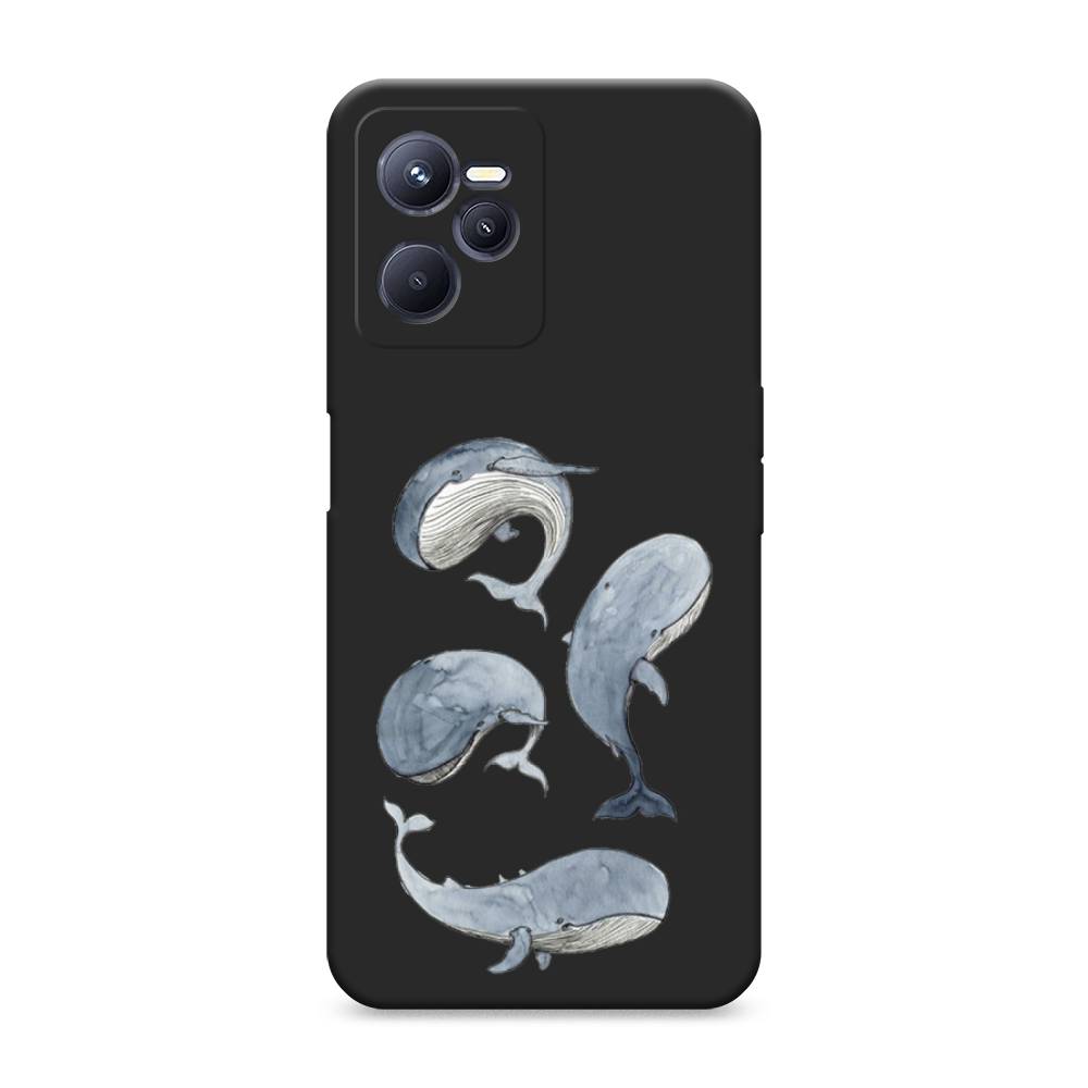 

Чехол Awog на Realme C35 "Киты", 259252-1