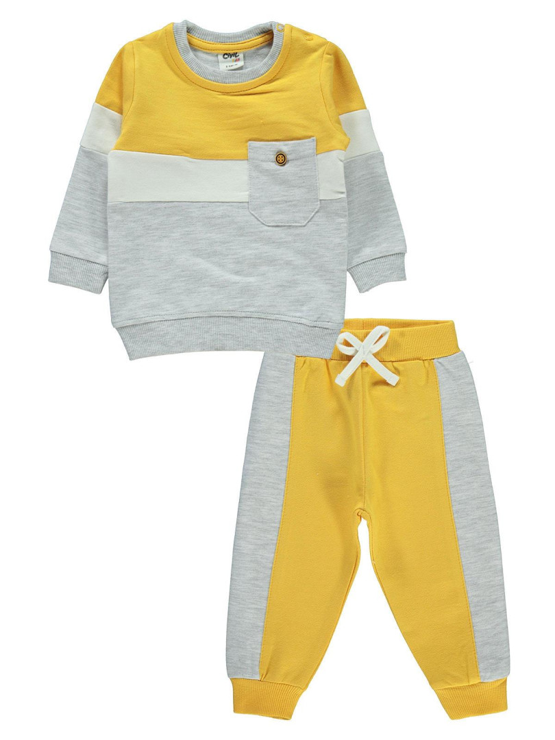 

Костюм для малыша Civil Baby 177749004Y21-1 желтый 6-9 мес (доставка из-за рубежа), 177749004Y21-1