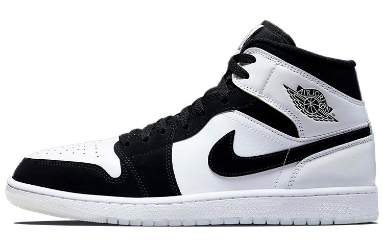 

Кеды унисекс Jordan Air Jordan 1 mid se diamond shorts белые 41 EU, Белый, Air Jordan 1 mid se diamond shorts