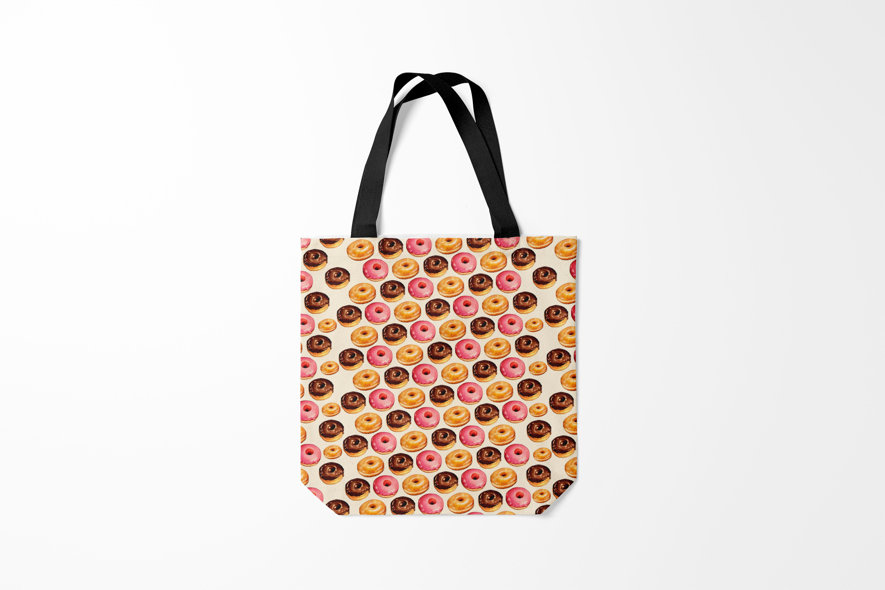 

Сумка шoппер унисекс Burnettie Еда Пончики, разноцветный, Еда Пончики