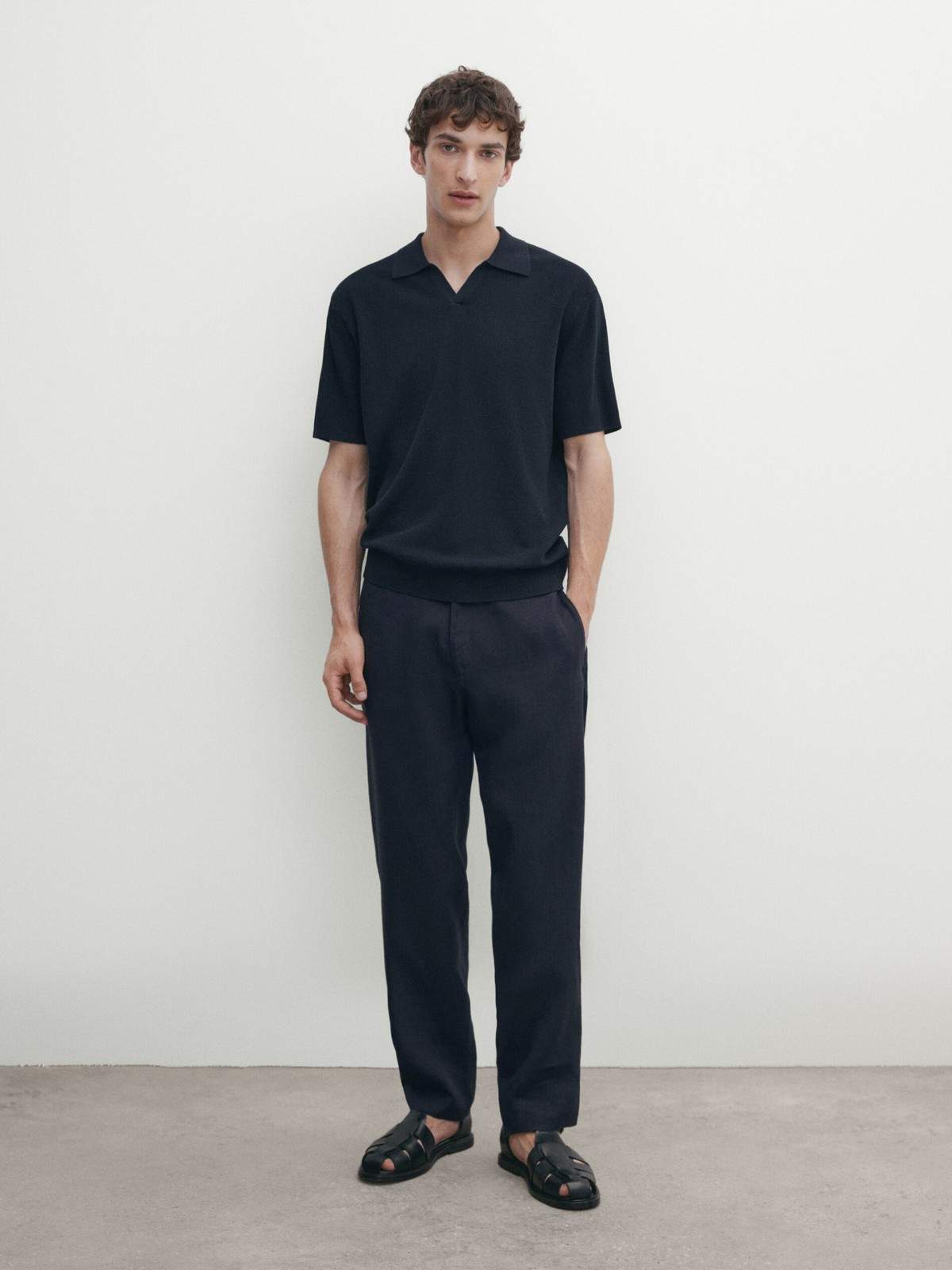 

Футболка мужская Massimo Dutti 0905/348-I2024 синяя S, Синий, 0905/348-I2024