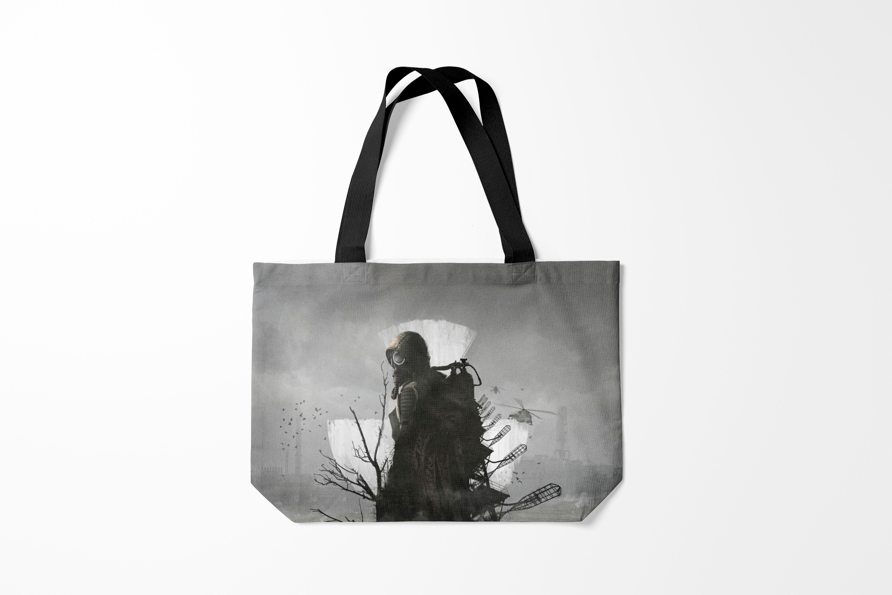 

Сумка шoппер унисекс Burnettie Stalker 2 Gray, серый, Stalker 2 Gray