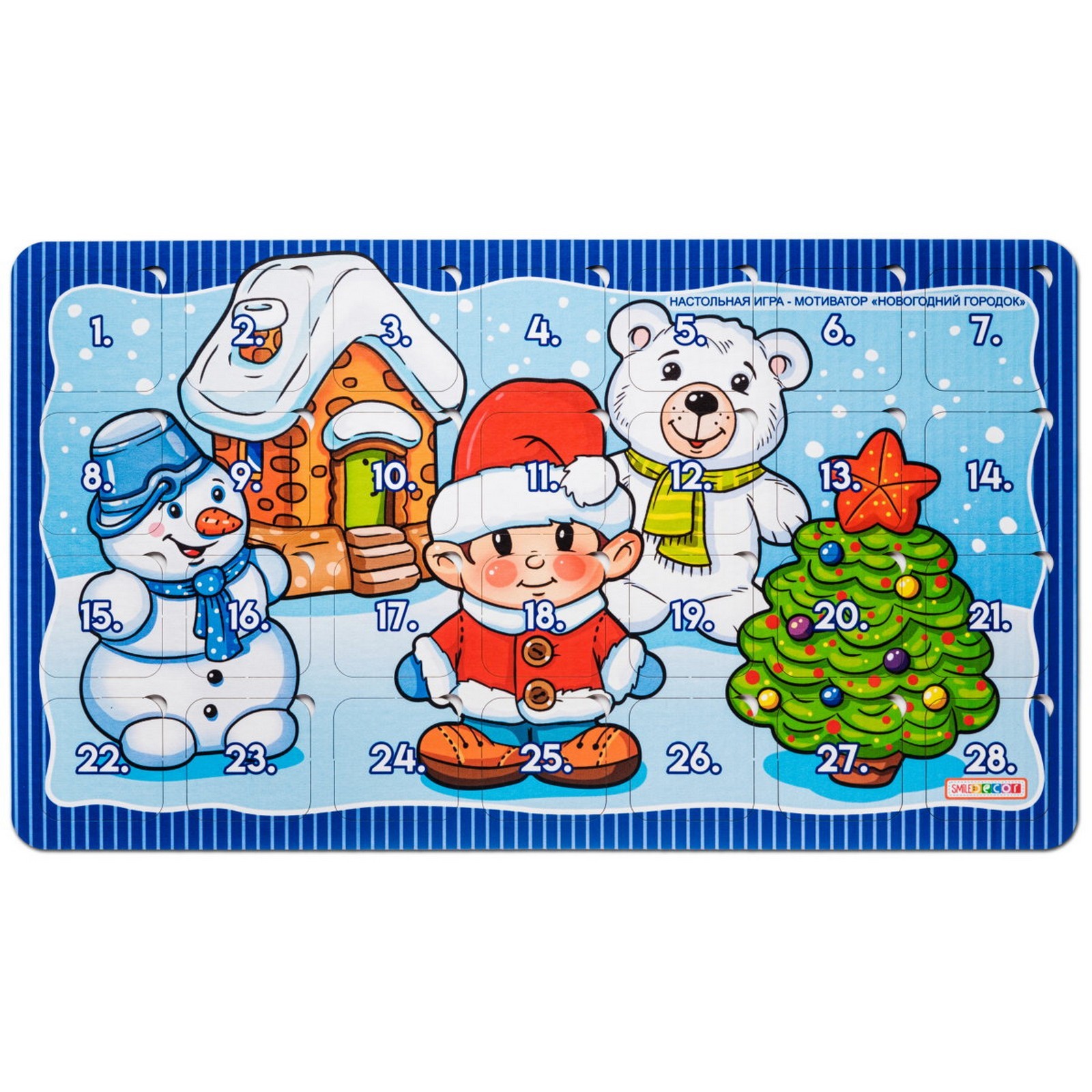 

Настольная игра Smile Decor Новогодний городок