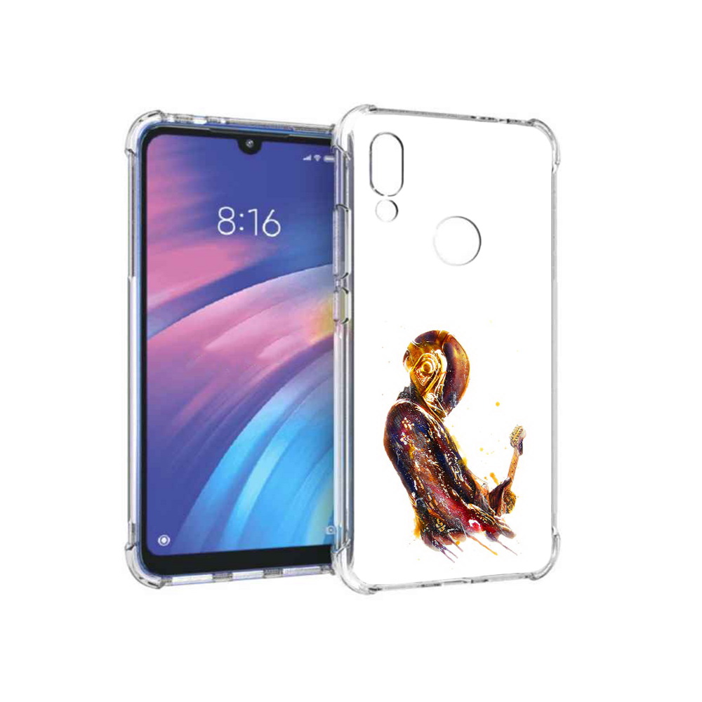 

Чехол MyPads Tocco для Xiaomi Redmi Y3 космо-музыкант, Прозрачный, Tocco