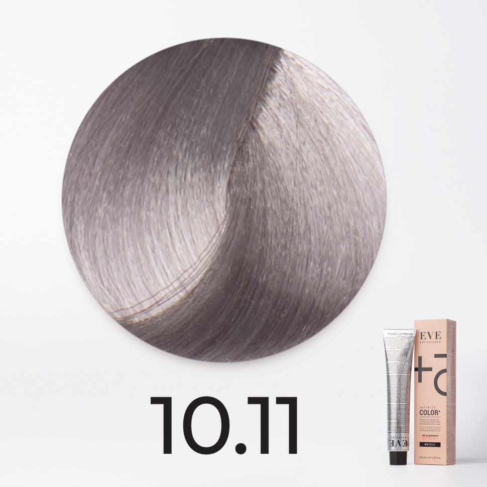 

Крем-краска для волос Farmavita Eve Experience Infinite Color+ 10.11 100 мл, Пепельный