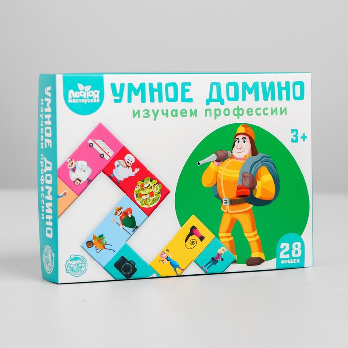 фото Умное домино. изучаем профессии, 28 фишек nobrand