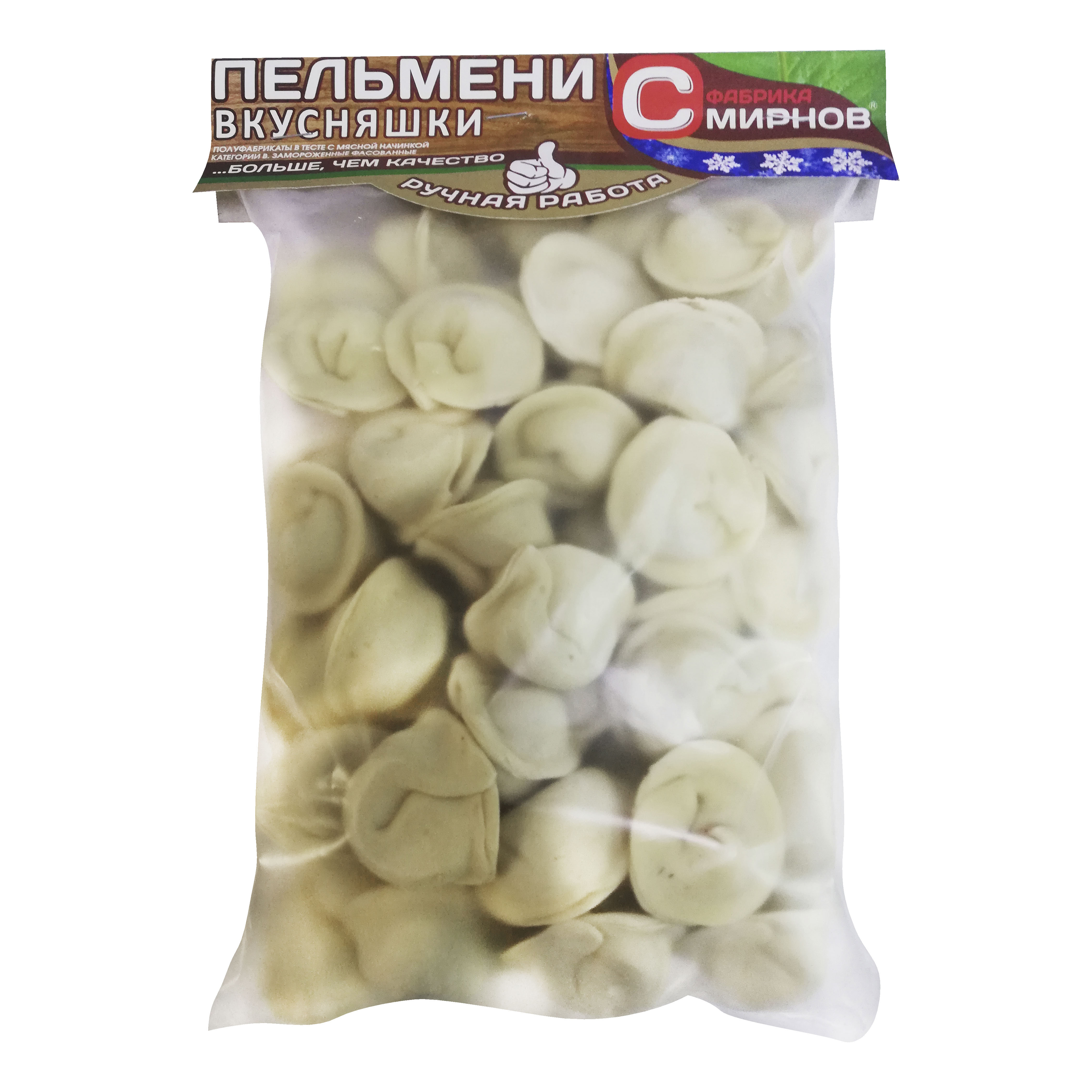 фото Пельмени фабрика смирнов вкусняшки 1 кг