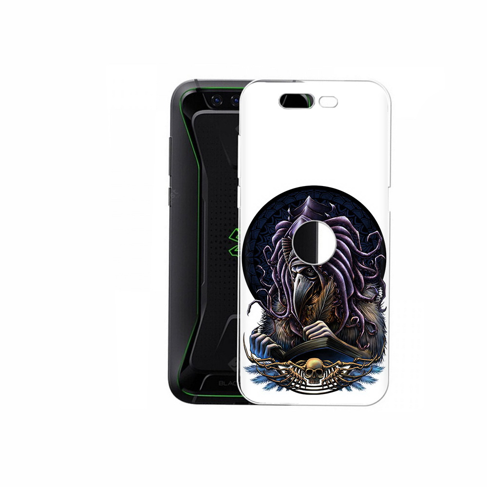 

Чехол MyPads Tocco для Xiaomi Black Shark умный ворон (PT144492.337.650), Прозрачный, Tocco