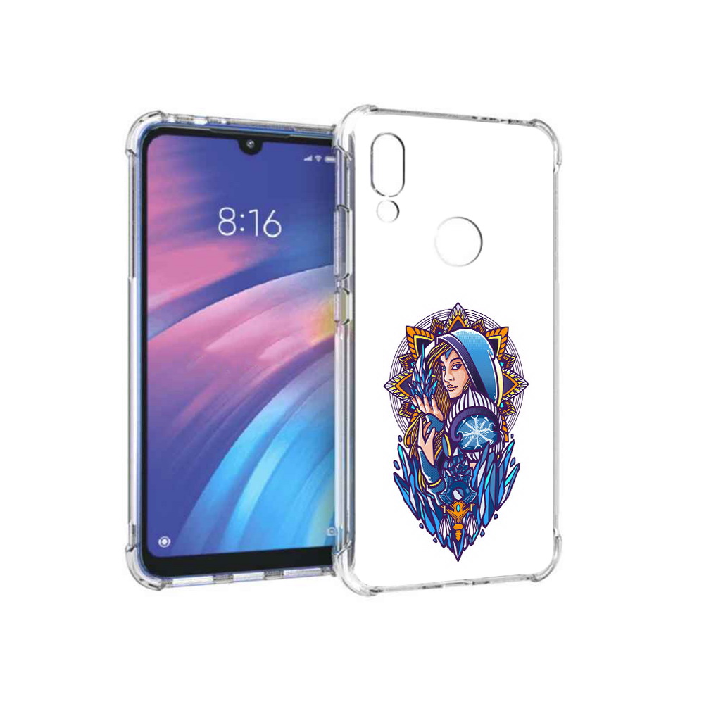 

Чехол MyPads Tocco для Xiaomi Redmi Y3 кристал мейден дота 2, Прозрачный, Tocco