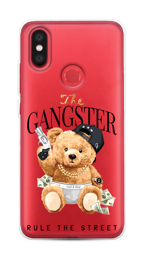 

Чехол на Xiaomi Mi 6X"The Gangster", Бежевый;серый;черный, 33350-6