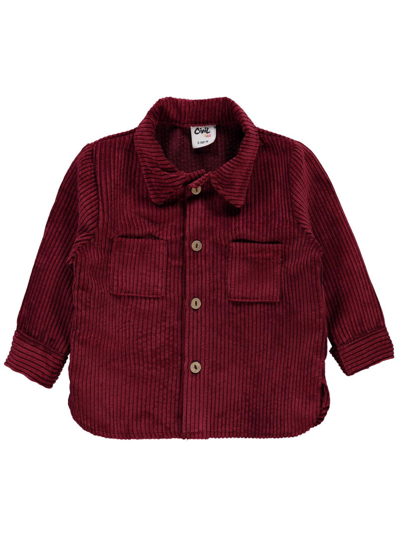 

Рубашка Civil Baby 403950604K21-3 бордовый 6-9 мес (доставка из-за рубежа), 403950604K21-3