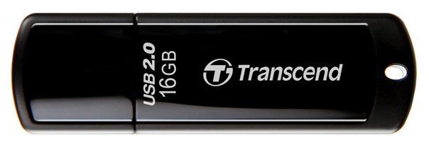 фото Флешка transcend jetflash 350 16гб black (ts16gjf350)