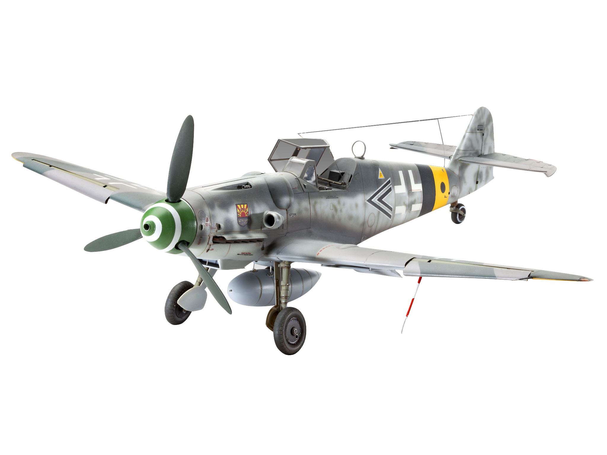 фото Самолет истребитель мессершмитт bf.109 g-6 revell