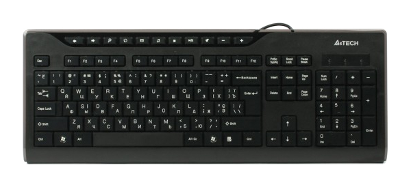 Клавиатура A4Tech KD-800 Black