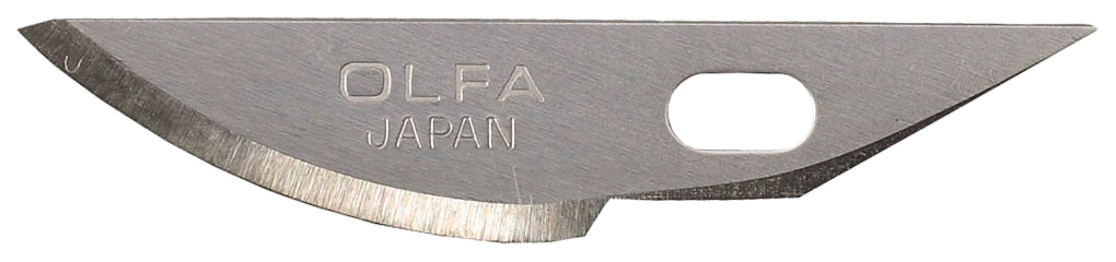 Сменное лезвие для строительного ножа OLFA OL-KB4-R/5 фиксированное левое лезвие для ножа пневматического qg 101 mighty seven