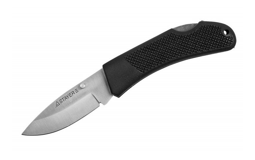 Нож универсальный Stayer 47600-1_z01 нож stayer hercules 24 металлический универсальный с автостопом лезвия а24