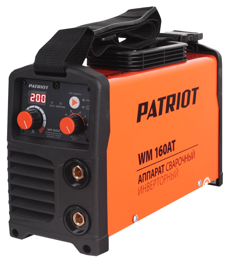 фото Сварочный инвертор patriot wm 160 a