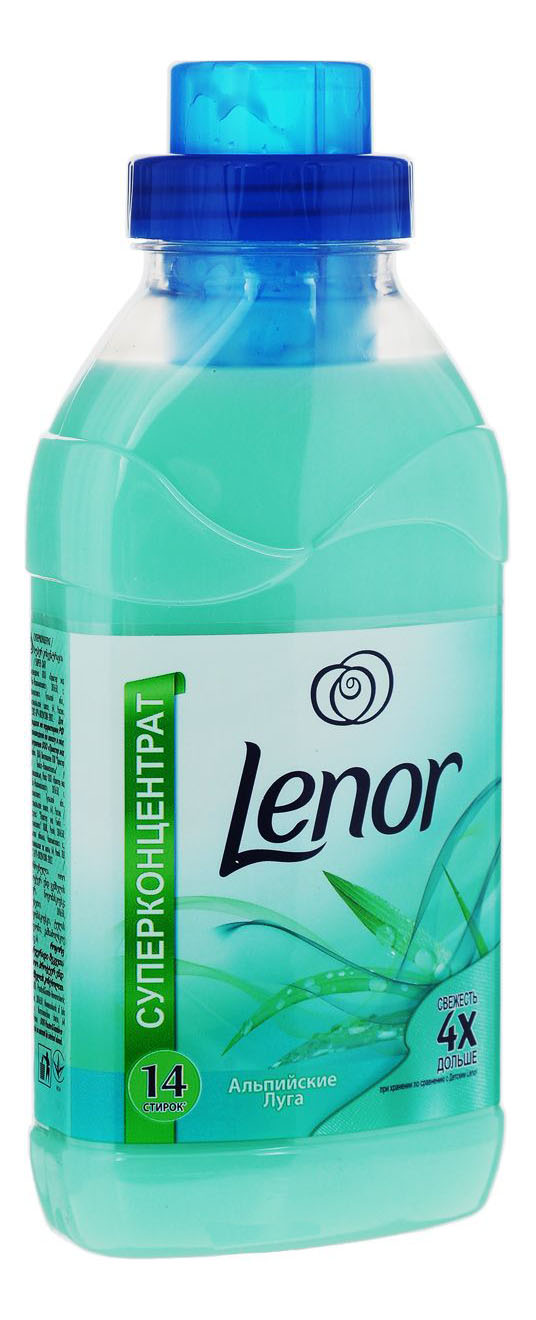 фото Ополаскиватель для белья lenor альпийские луга 0.5 л