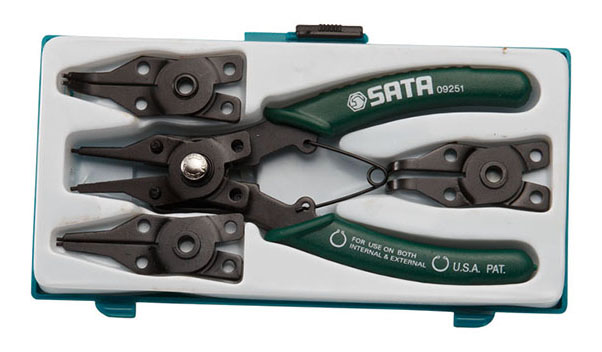 Набор шарнирно-губцевого инструмента SATA 09251