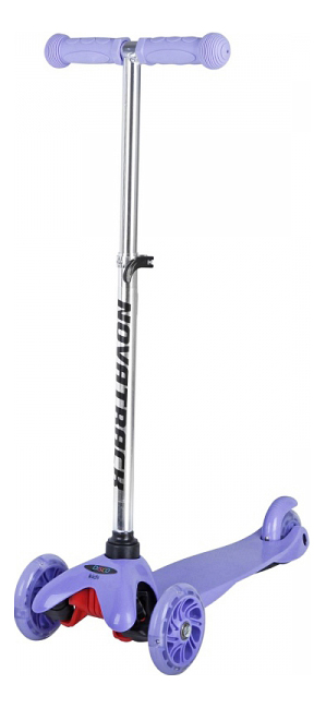 

Самокат трехколесный Novatrack Disco-kids 120H.DISCOKIDS.VL6 фиолетовый, Disco-kids