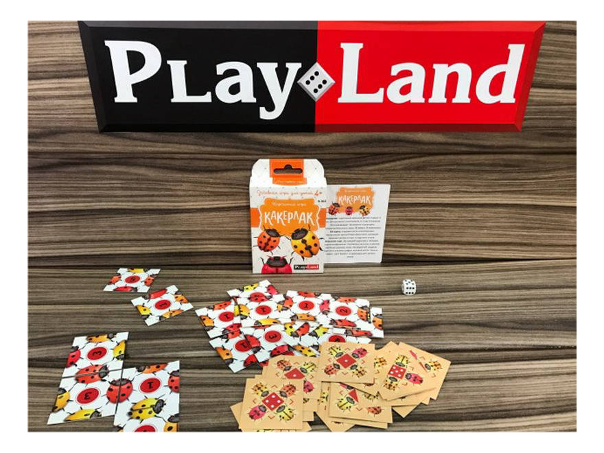 фото Семейная настольная игра play land какерлак r-302 hasbro games